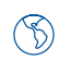globe icon - Latin America & Caribbean