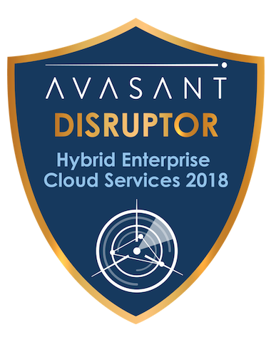 Disruptor HEC Badge sized - Hybrid Enterprise Cloud 2018 Unisys
