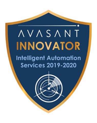 IA Innovator badge 1 - Intelligent Automation Services RadarView™ 2019-2020 - Mindtree