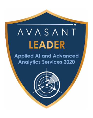 Applied AI and Advanced Analytics Leader Badge - Applied AI and Advanced Analytics Services RadarView™ 2020 - HCL