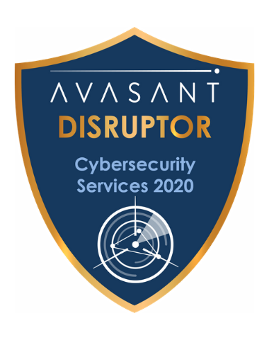 Cybersecurity Disruptor Badge 1 - Cybersecurity Services RadarView™ 2020 - Fujitsu