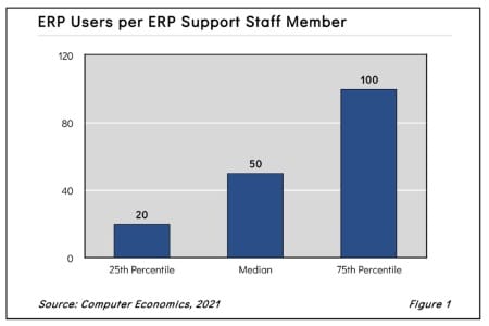Fig1ERPstaffing2021 450x300 - ERP Support Staffing Ratios 2021