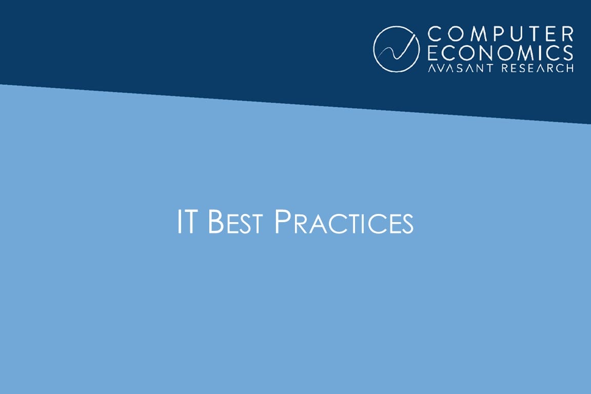 IT Best Practices - Web Metrics Assess Site Usability (2Q03)
