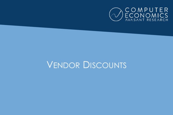 Vendor Discounts 600x400 - Vendor Discount Report (October 2011)