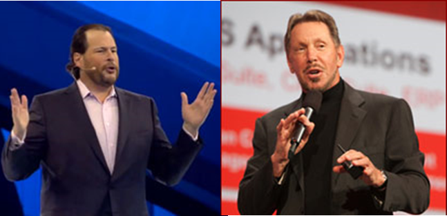 BenioffEllison - Oracle and Salesforce.com: The Great Detente