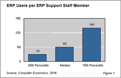 ERPStaff fig1 - ERP Support Staffing Metrics Range Widely