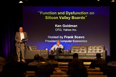 KenGoldmanFrankScavo2 - Yahoo’s CFO on Silicon Valley Board Function and Dysfunction