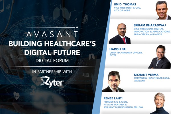product image healthcare 600x400 - Avasant Digital Forum: Building Healthcare's Digital Future
