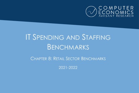 ISSCh08 450x300 - IT Spending and Staffing Benchmarks 2021/2022: Chapter 8: Retail Sector Benchmarks