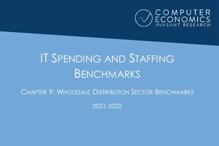ISSCh09 450x300 - IT Spending and Staffing Benchmarks 2021/2022: Chapter 9: Wholesale Distribution Sector Benchmarks