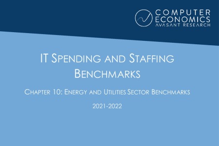 ISSCh10 450x300 - IT Spending and Staffing Benchmarks 2021/2022: Chapter 10: Energy and Utilities Sector Benchmarks