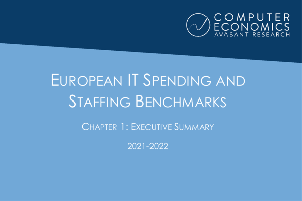 EUISS2021Ch1 600x400 - European IT Spending and Staffing Benchmarks 2021/2022: Chapter 1: Executive Summary