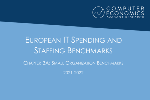 EUISS2021Ch3a 600x400 - European IT Spending and Staffing Benchmarks 2021/2022: Chapter 3A: Small Organization Benchmarks
