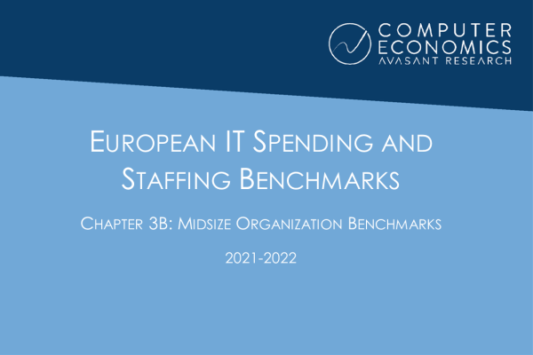 EUISS2021Ch3b 600x400 - European IT Spending and Staffing Benchmarks 2021/2022: Chapter 3B: Midsize Organization Benchmarks