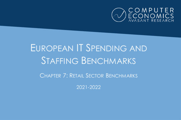 EUISS2021Ch7 600x400 - European IT Spending and Staffing Benchmarks 2021/2022: Chapter 7: Retail