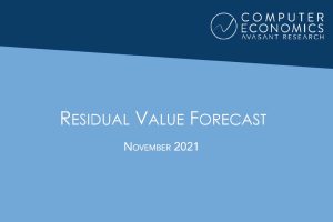 Residual Value Forecast November 2021