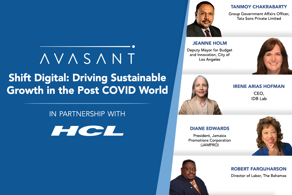 Product Page temp Shift Digitak - Avasant Digital Forum: Shift Digital: Driving Sustainable Growth in the Post COVID World