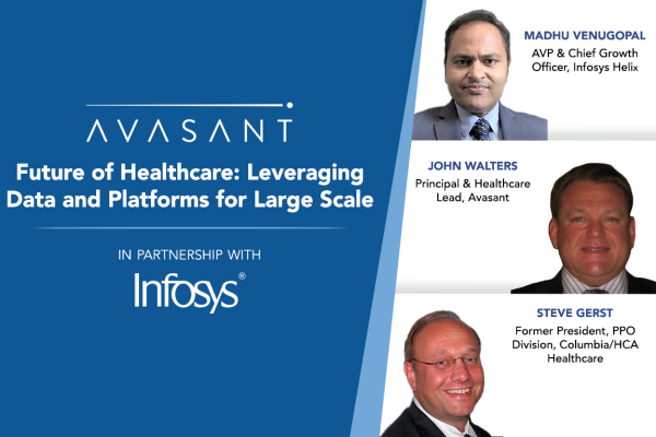 Product Page temp Healthcare 600x400 - Avasant Digital Forum: Future of Healthcare: Leveraging Data and Platforms for Large Scale Transformations