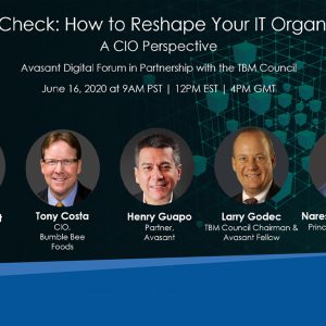 Reality Check: How to Reshape your IT Organization-A CIO Perspective