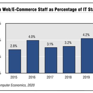 Web/E-Commerce Staffing Ratios 2020
