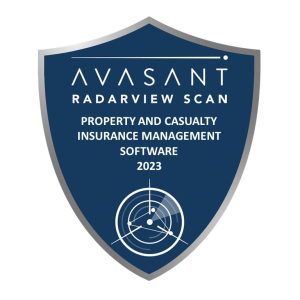 Property and Casualty Insurance Management Software 2023 RadarView Scan™