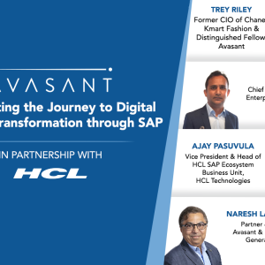 Avasant Digital Forum: Accelerating the Journey to Digital Business Transformation Through SAP
