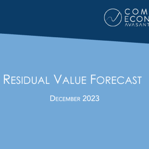 Residual Value Forecast December 2023