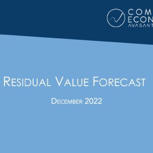 Residual Value Forecast December 2022