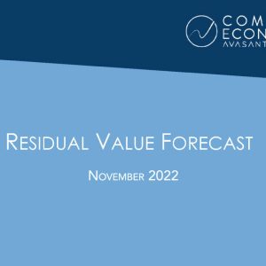 Residual Value Forecast November 2022