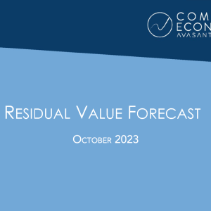 Residual Value Forecast October 2023