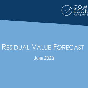 Residual Value Forecast June 2023