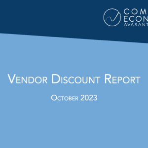 Vendor Discount Report October 2023
