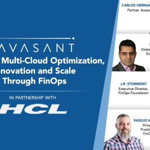 Enabling Multi-Cloud Optimization, Innovation and Scale through FinOps in Partnership with HCL (Canada)