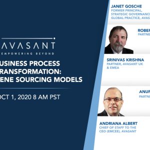 Business Process Transformation: Next Gen Sourcing and Digital Business Models