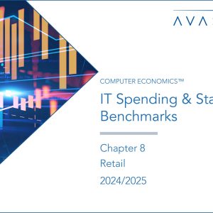 IT Spending and Staffing Benchmarks 2024/2025: Chapter 8: Retail