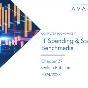 IT Spending and Staffing Benchmarks 2024/2025: Chapter 29: Online Retailers