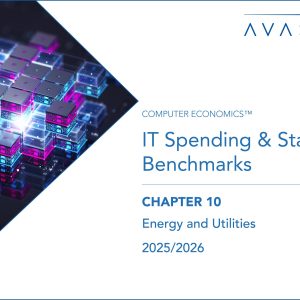 IT Spending and Staffing Benchmarks 2025/2026: Chapter 10: Energy and Utilities