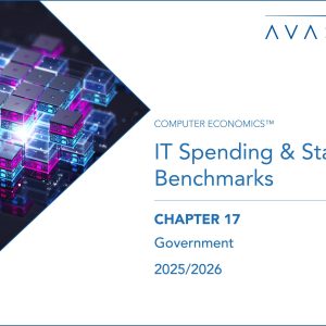 IT Spending and Staffing Benchmarks 2025/2026: Chapter 17: Government