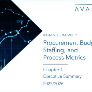 Procurement Budgets, Staffing, and Process Metrics 2025/2026: Chapter 1: Executive Summary