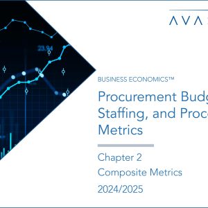 Procurement Budgets, Staffing, and Process Metrics 2024/2025: Chapter 2: Composite Metrics