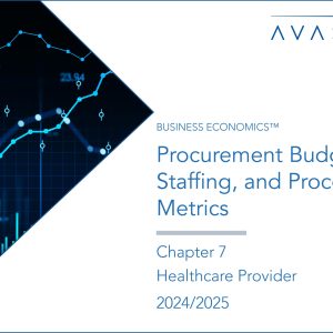 Procurement Budgets, Staffing, and Process Metrics 2024/2025: Chapter 7: Healthcare Provider