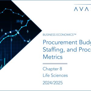 Procurement Budgets, Staffing, and Process Metrics 2024/2025: Chapter 8: Life Sciences