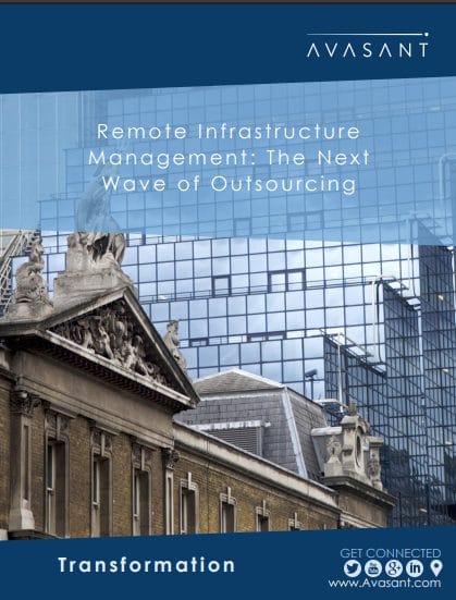 Remote Infrastructure Management: THE NEXT WAVE OF OUTSOURCING​ Image